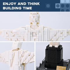 ArtorBricks Christ The Redeemer packaging quality test indicating QA