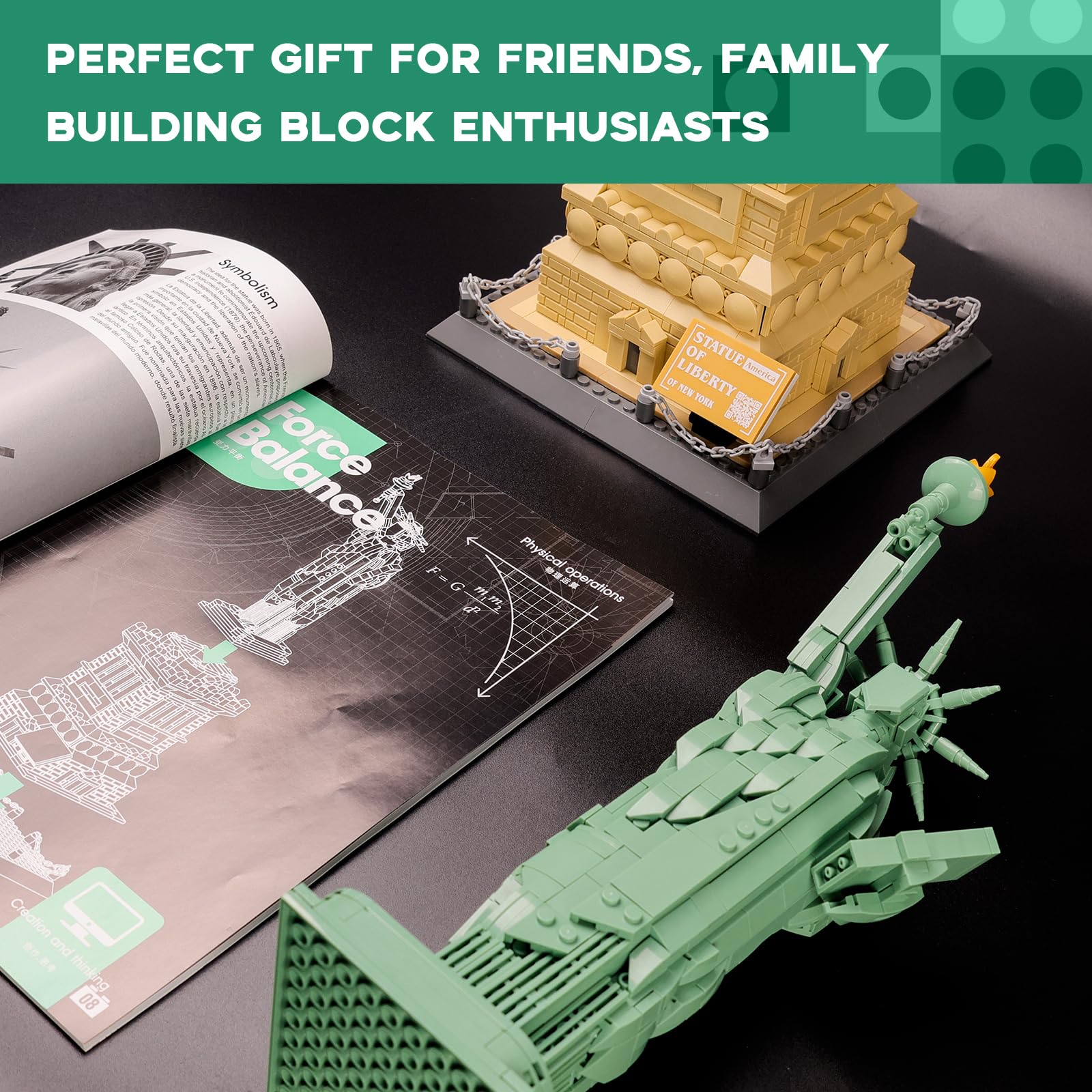 ArtorBricks detailed display as a conversation-starting centerpiece