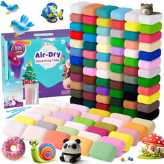 ARTPAR air-drying clay 102 colors kit for kids' creative projects and color exploration.