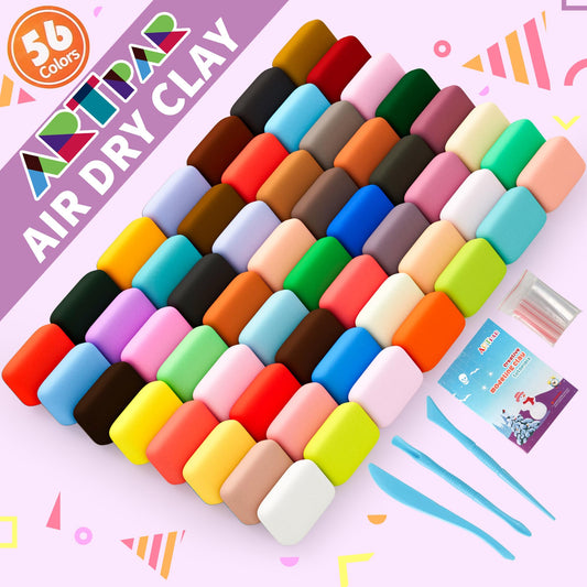 ARTPAR soft-texture modeling clay supports easy shaping for young learners.