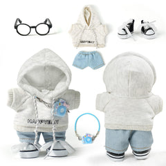 ARTST 17cm doll hoodie outfit showcases cozy, quick-change styling for everyday looks.