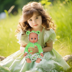 ARTST giraffe doll outfit for 12-inch dolls, durable materials for everyday wear.