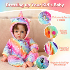 ARTST plush bunny toy enhances cuddle-and-care pretend play