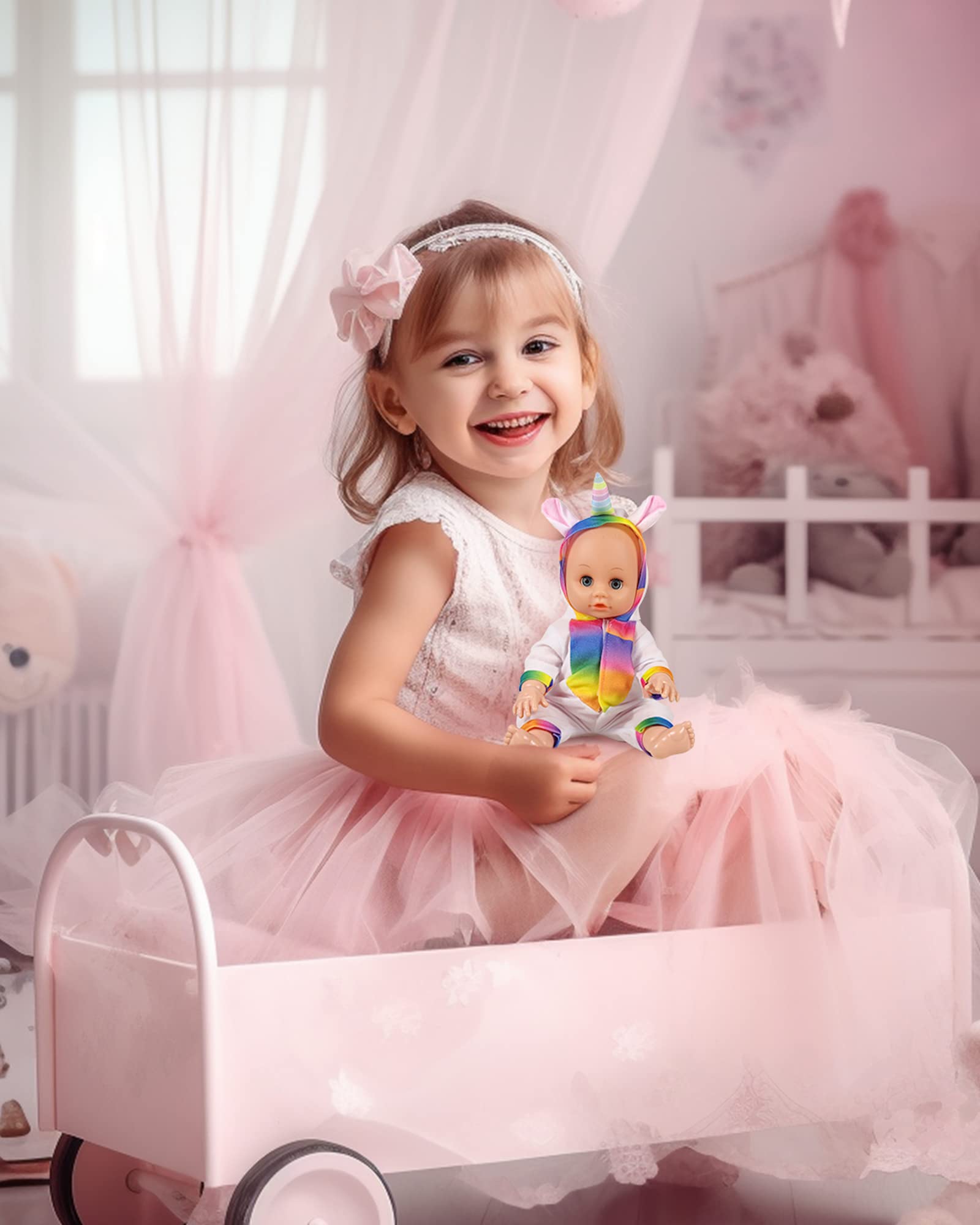 ARTST 12-inch doll clothes with calf design for mix-and-match outfits