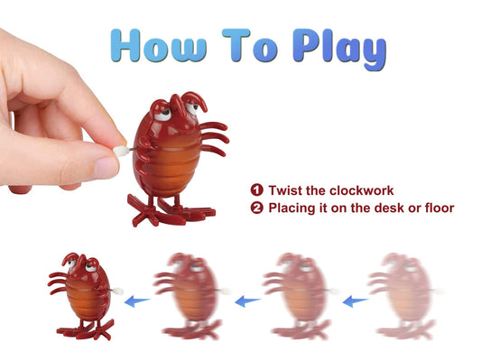 aruemp wind-up toys flipping frog and penguin in action for learning and fun