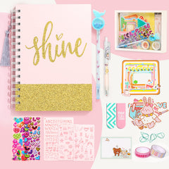 Arulis DIY Journal Kit cover image highlighting vibrant colors for creative memory keeping.