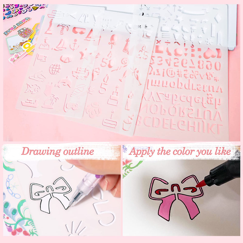 Arulis DIY Journal Kit tassel keychain adds playful flair and portability.