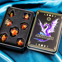 ARUOHHA D4 sharp-edged resin dice for detailed combat checks
