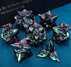 ARUOHHA D12 die showcased with leaf pattern and balanced feel