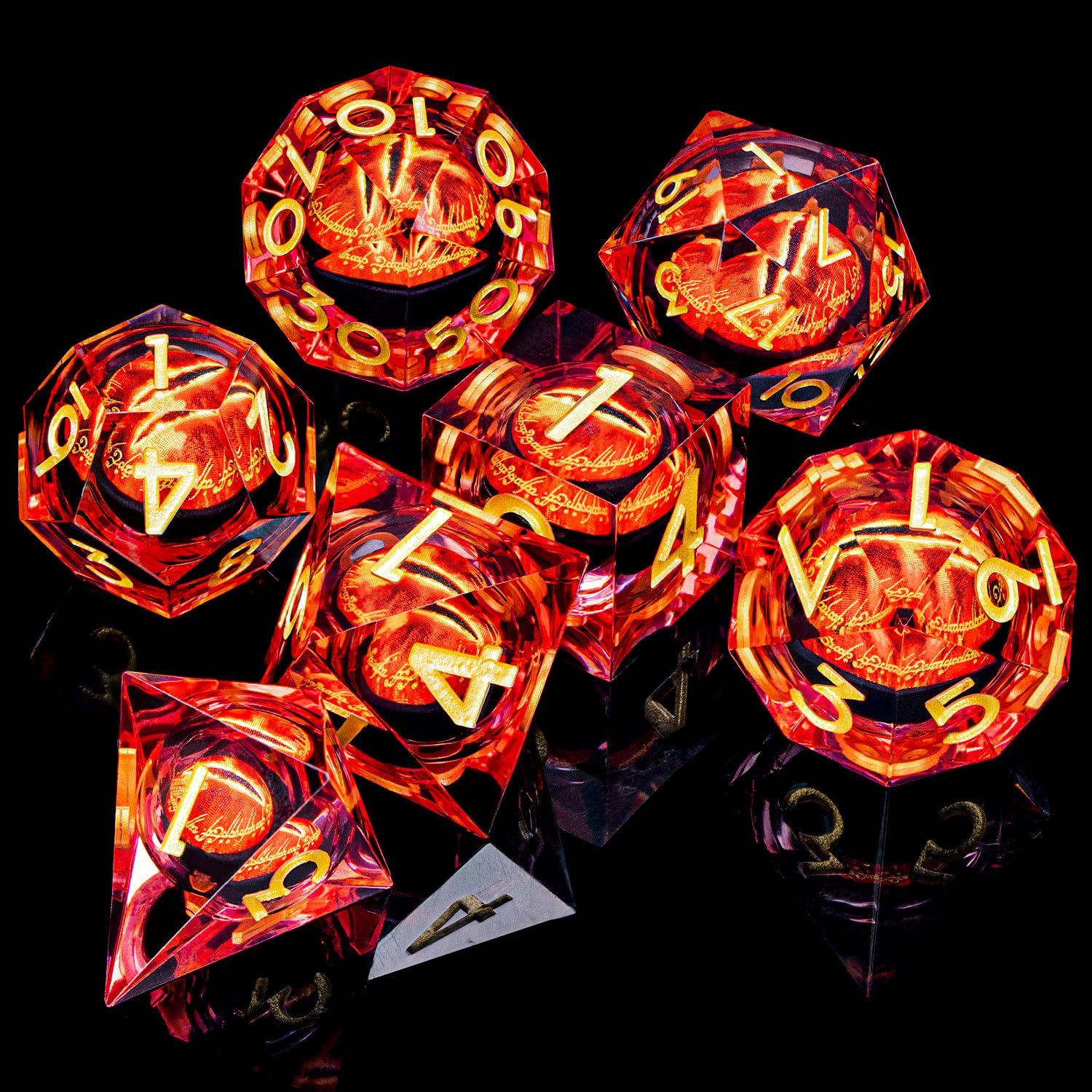 ARUOHHA D12 resin die with stable balance for tactical play