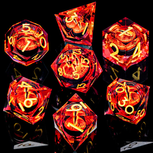 ARUOHHA D4 resin die with crisp numerals and sharp edges