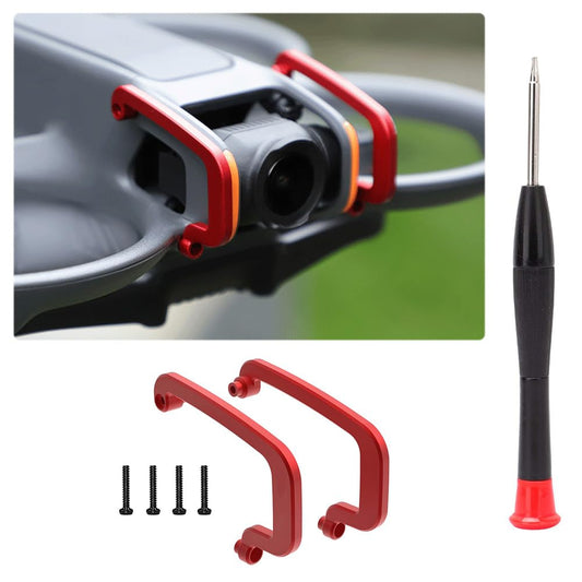 Arzroic gimbal bumper for DJI Avata 2, front view, protects gimbal during flights.