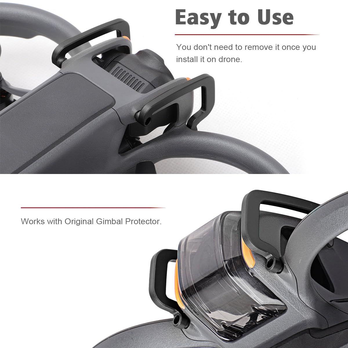Arzroic lightweight guard stays mounted for quick storage and travel