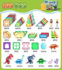 Asago gift pack dino toy set ideal educational gift for curious kids