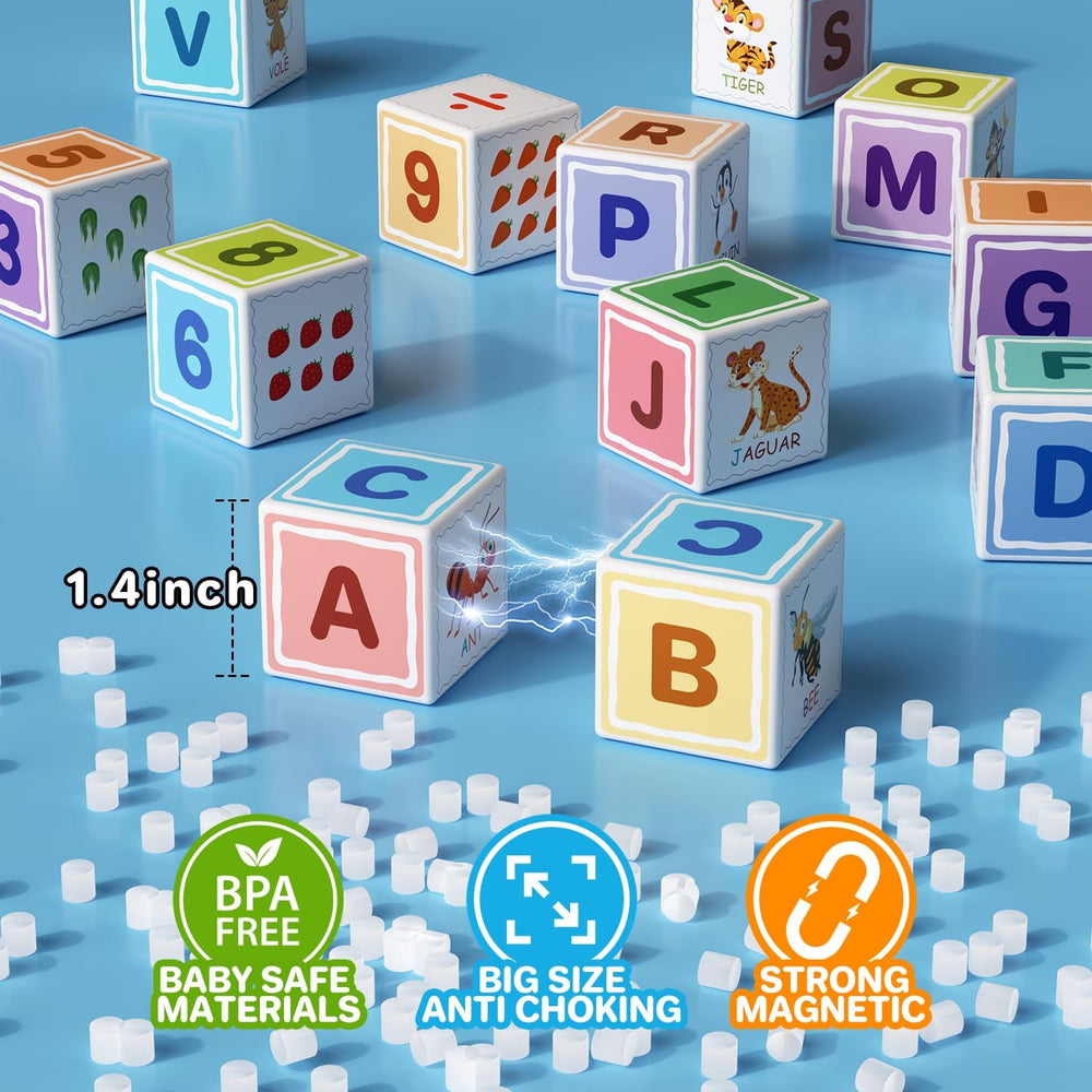 Asago ABC123 animal and fruit patterns aid color and pattern recognition in preschoolers