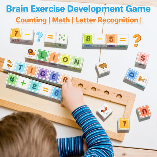 Asago ABC123 blocks with letters and numbers support early recognition through pattern play