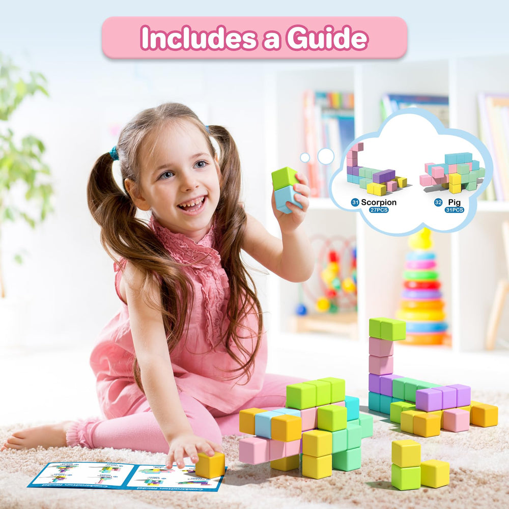 Asago magnetic blocks are gift-ready for birthdays, holidays, or classrooms.