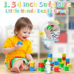 Asago blocks safe rounded edges for worry-free play.