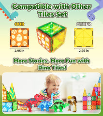 Bright Asago tiles stacked to show color variety and patterning