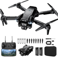ASFSFQ drone 1080P camera with adjustable tilt for clear outdoor shots.
