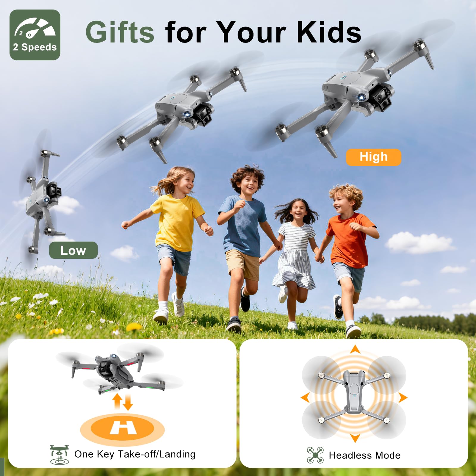 ASFSFQ Pro drone 40-minute flight time with dual batteries.