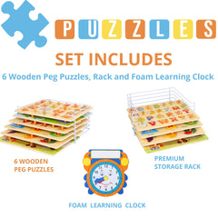 Asher and Olivia number puzzle helps teach counting with friendly math signs
