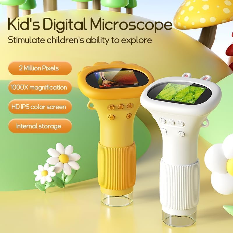 Ashfly portable pocket microscope with lanyard for on-the-go exploration