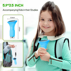 Ashfly Kids Microscope stores 400 photos without an external card