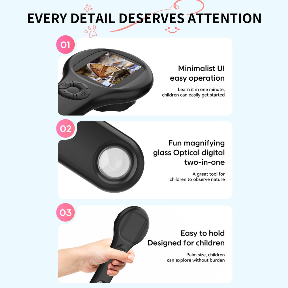 Compact pocket design is ideal for on-the-go science explorations.