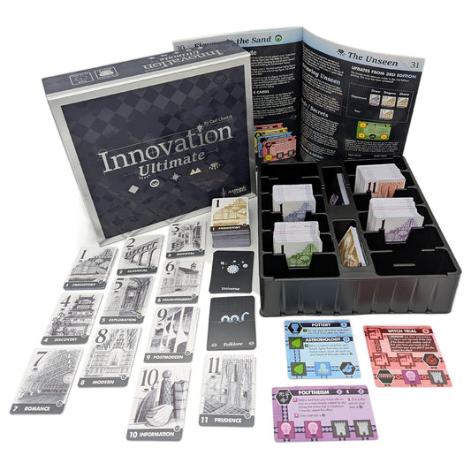 Artifacts of History cards from Innovation for historical strategy plays