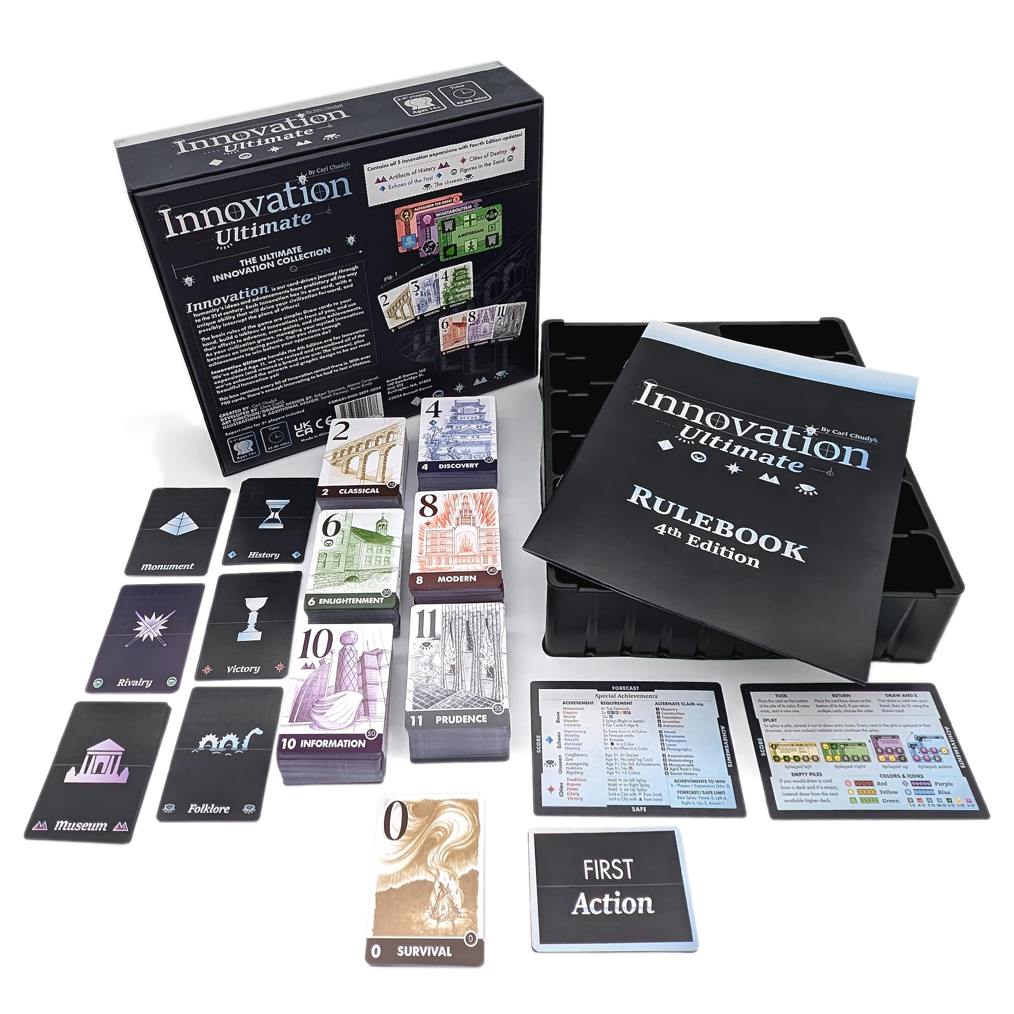 The Unseen expansion cards expanding strategic options