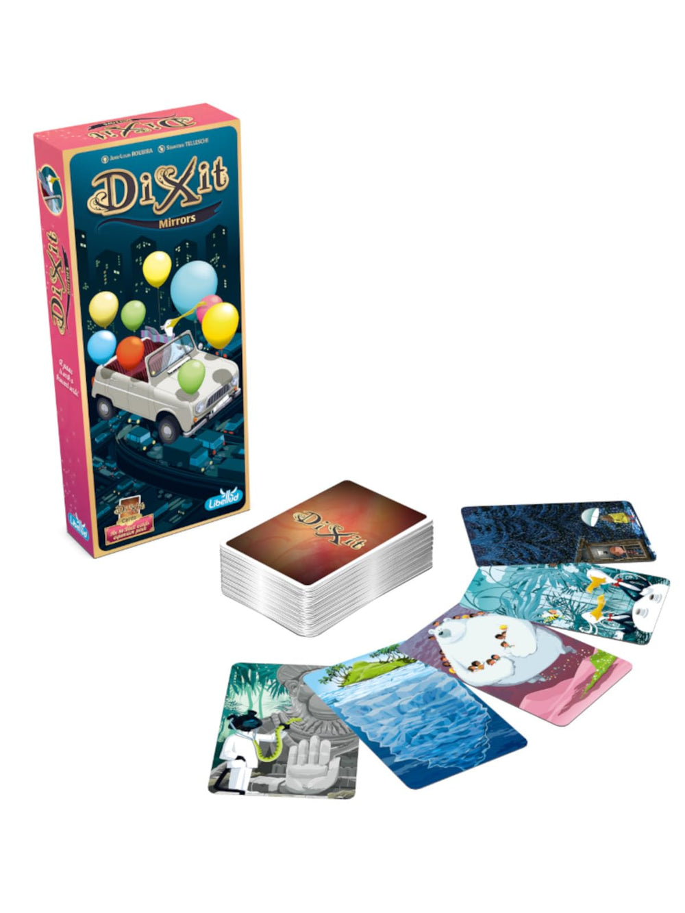 Asmodee Dixit Mirrors family-night setup supports quick, inclusive fun for all ages.