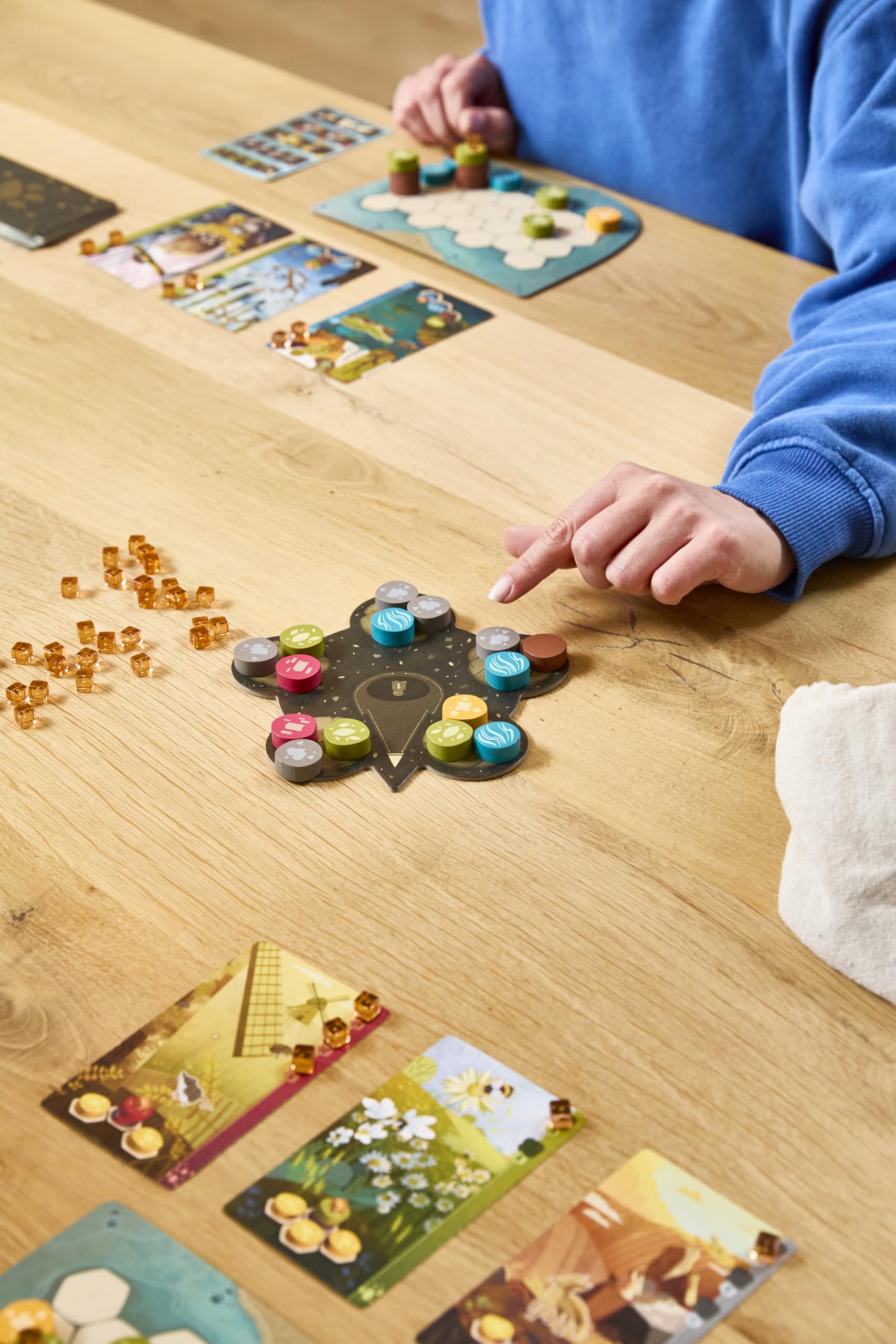 Asmodee Harmonies solo mode delivers thoughtful, puzzle-like challenges for solo play.