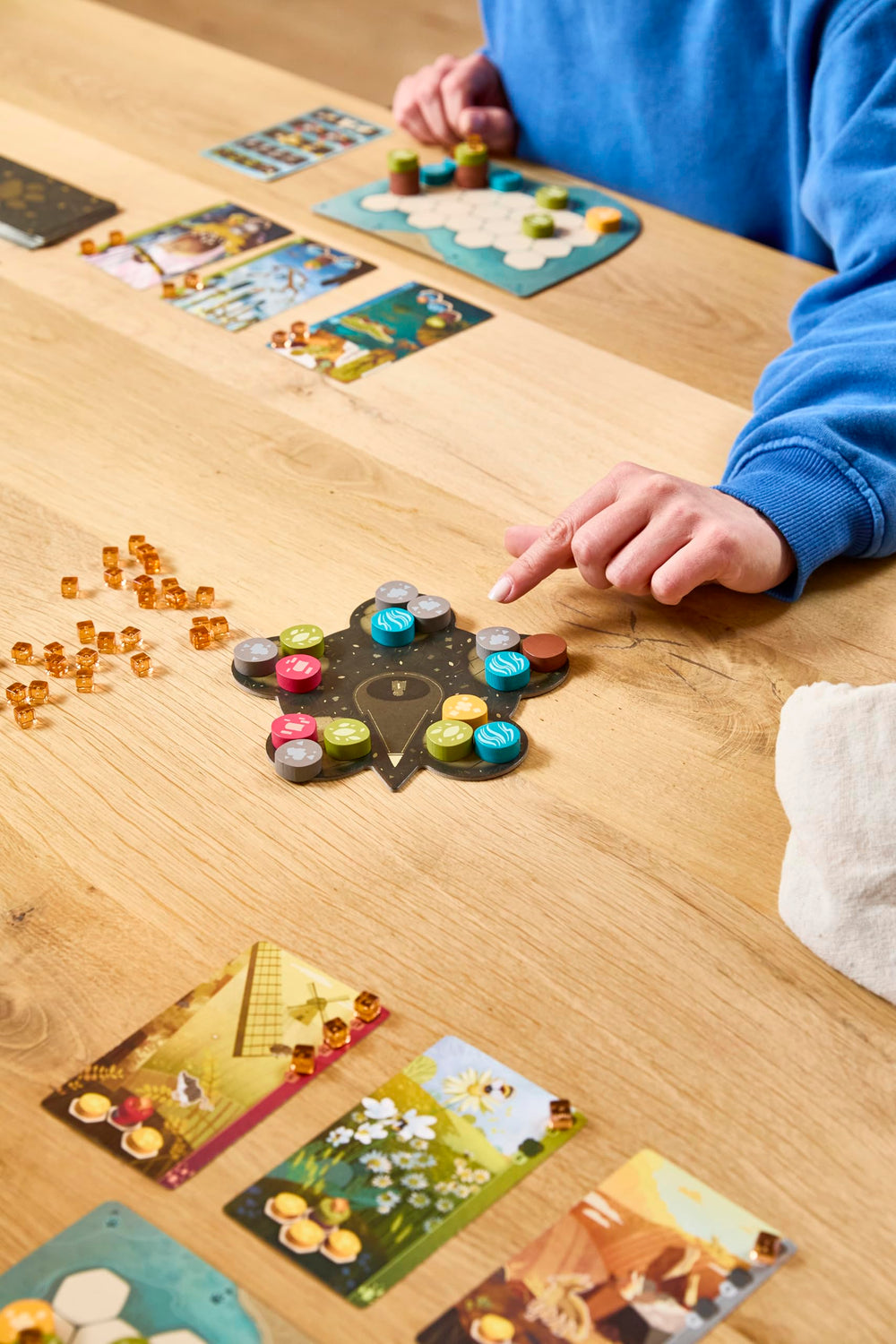 Asmodee Harmonies solo mode delivers thoughtful, puzzle-like challenges for solo play.
