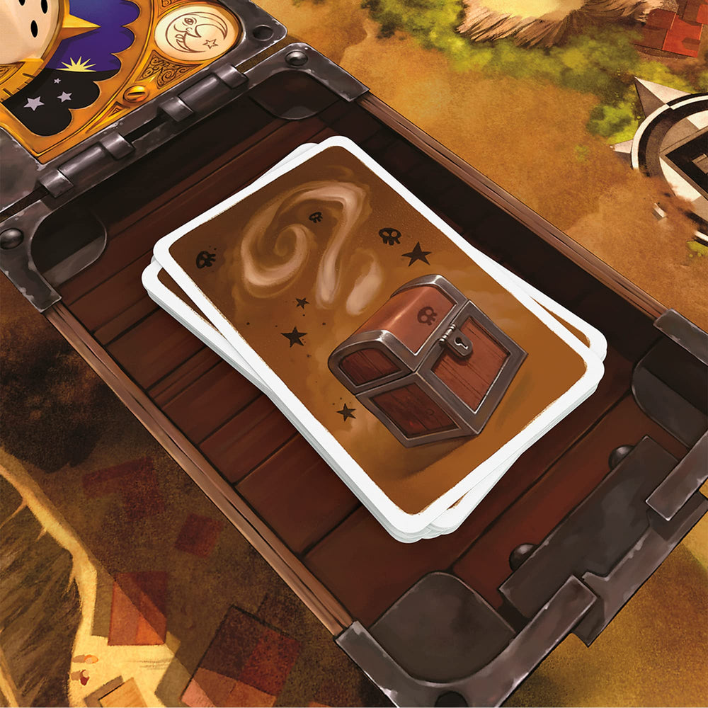 Asmodee Jamaica artwork on cards enhances immersion in pirate adventures
