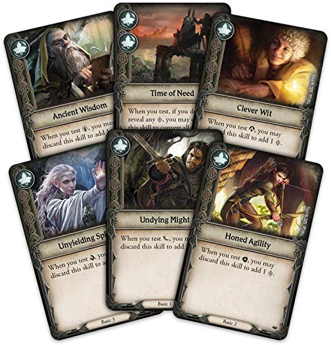 Asmodee The Lord of the Rings Journeys in Middle-Earth game board set for campaign night