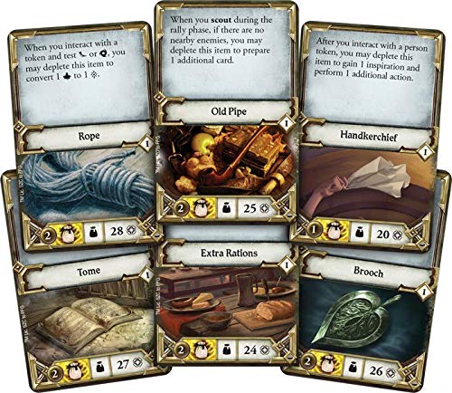 Asmodee The Lord of the Rings Journeys mission cards deck for dynamic quests