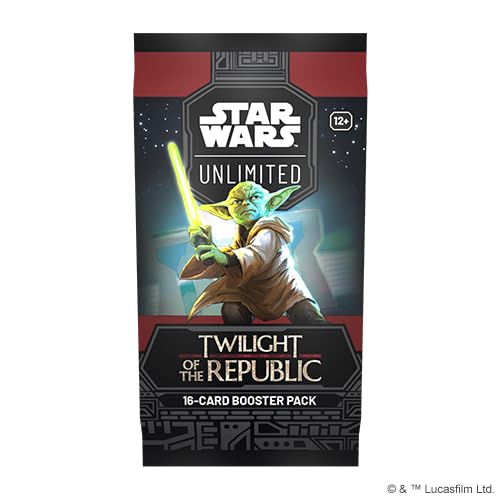 Asmodee Star Wars Unlimited Twilight leader card enables strategic deck leadership.