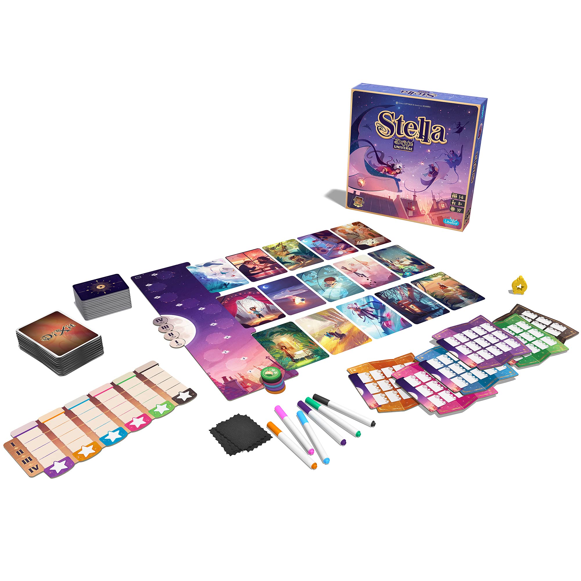Asmodee Stella clue-word anchors shared interpretation and discussion.