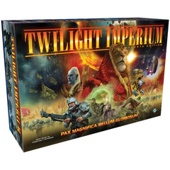 Asmodee Twilight Imperium 4e box front, eye-catching artwork for immersive sci-fi sessions.