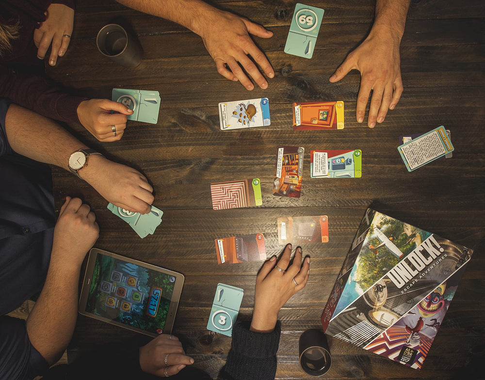 Asmodee UNLOCK! Three scenarios offer varied puzzle challenges