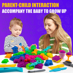 Asoxt Sensory Bin Bake Tools encourage pretend desserts and storytelling.