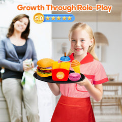 Assorty kid-friendly materials ensure safe, durable play