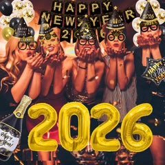 AstoriaNoble 2026 balloon serves as a sparkling centerpiece.