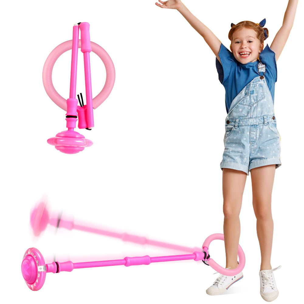 Astrell Skip Ball foldable colorful flash wheel for portable indoor and outdoor play