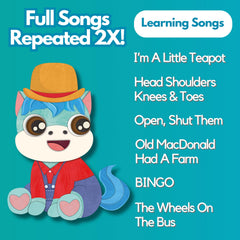 Astro Learns English front-facing speaker delivers clear audio for shared reading