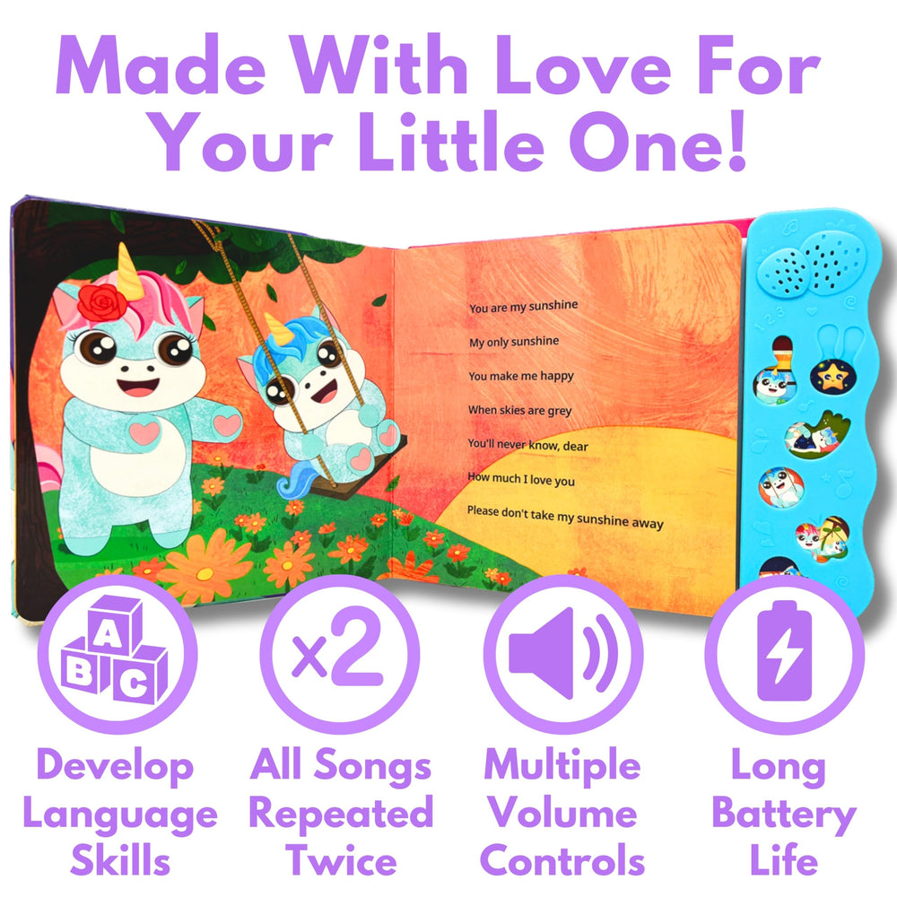 Astro Learns English front-facing speaker delivering clear songs for toddlers