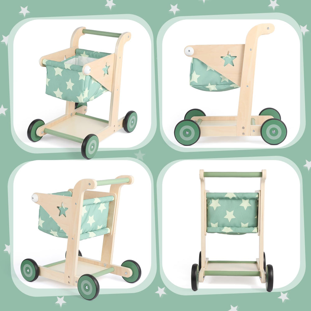 Asweets bright green walker design sparks curiosity and fits any room