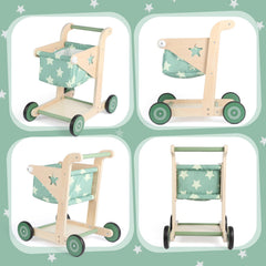 Asweets bright green walker design sparks curiosity and fits any room
