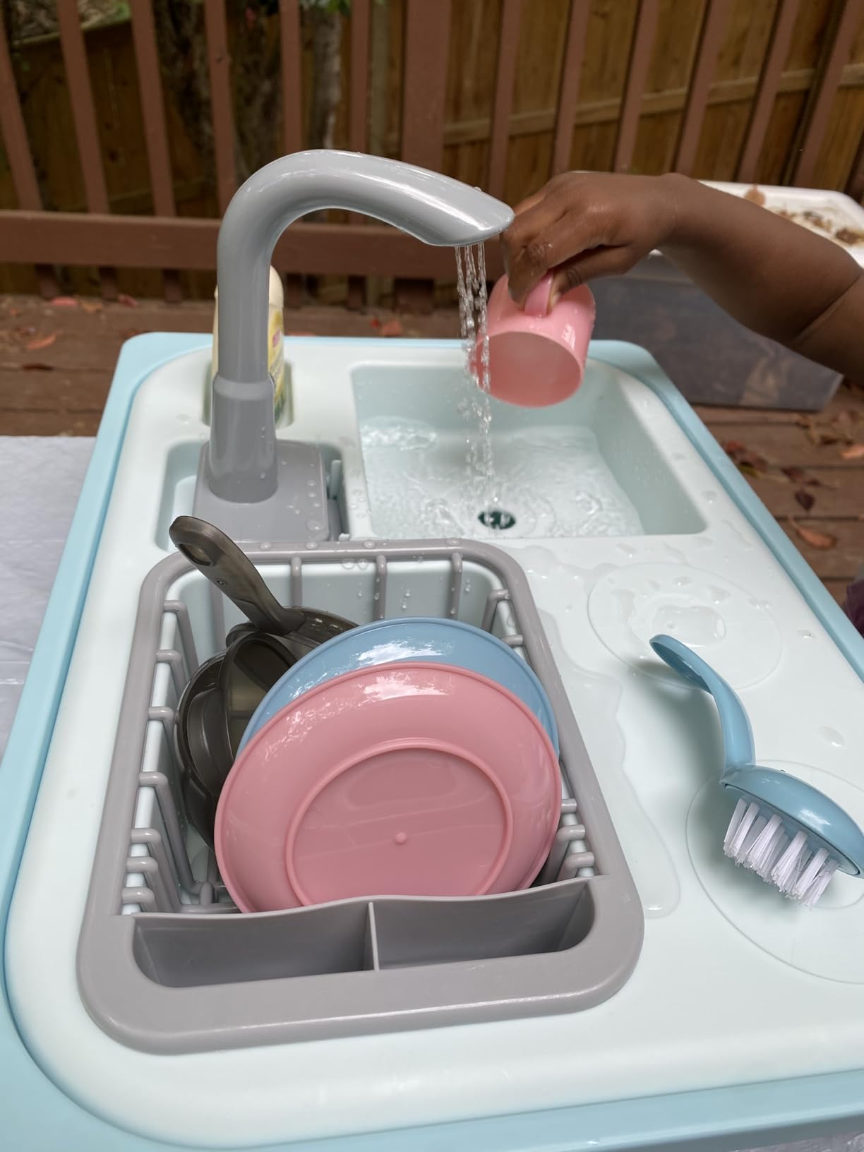 Asweets ABS plastic construction offers durable, safe toddler use.